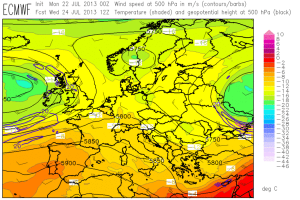 Fig. 1c: As in Fig. 1a, but for 12 UTC Wed 24 July 2013.