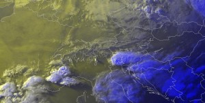 Fig. 5: E-View satellite channel at 1825 UTC Thu 11 July 2013.