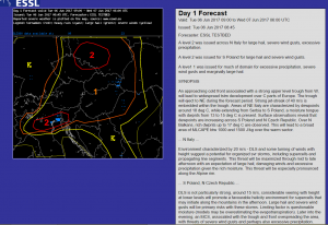 20170605 day 1 forecast ESSL Testbed