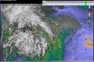 mid layer precip water