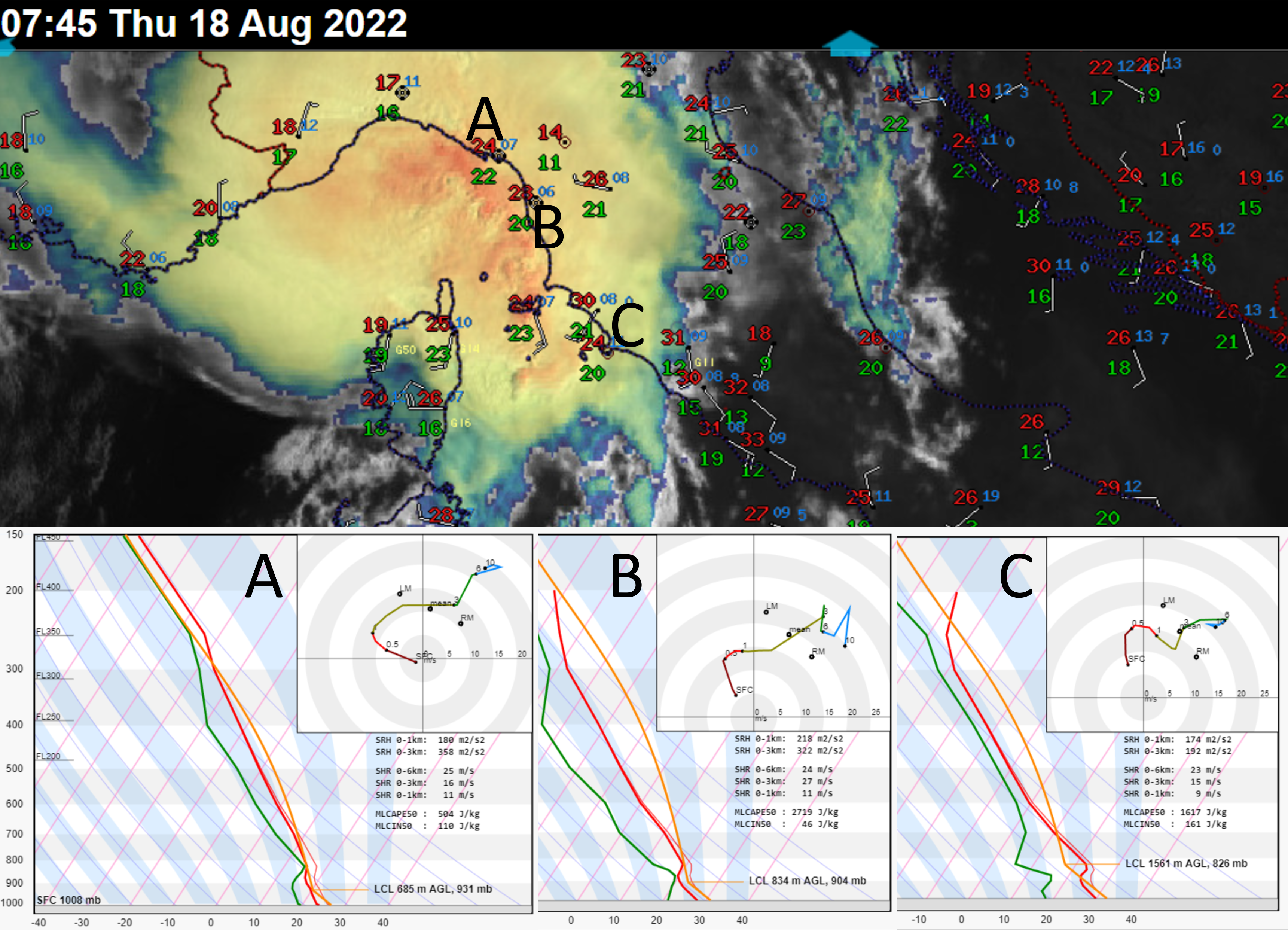 The Derecho And Hailstorms Of 18 August 22 European Severe Storms Laboratory